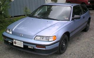 My '89 Honda CRX: Picture 1
