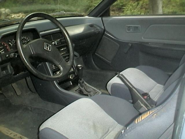 My '89 Honda CRX: Picture 1